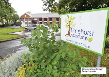  ??  ?? Limehurst Acedemy in Loughborou­gh