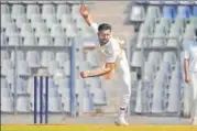  ?? HT FILE ?? ■
Jaydev Unadkat picked six to help Saurashtra beat Baroda.