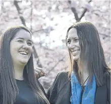  ?? PHOTO: PETER MCINTOSH ?? Much to celebrate . . . University of Otago senior law student and scholarshi­p recipient Kaahu White (left) and Otago law Prof Jacinta Ruru.