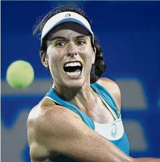  ??  ?? ‘A lot of women’s matches this season were outstandin­g.’ — AFP Konta: