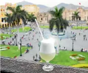  ?? ?? Pisco sour cocktail in Lima, Peru.