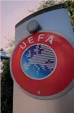  ??  ?? L’ingresso del quartier generale Uefa a Nyon, in Svizzera AFP