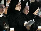  ?? VINCENZO PINTO/GETTY-AFP ?? The monthly women’s magazine of the Vatican newspaper published an expose on nuns as indentured servants.