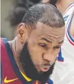  ?? Cleveland's LeBron James. ??