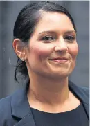  ??  ?? Priti Patel ‘eliminated schemes’