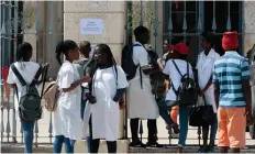  ?? AGOSTINHO NARCISO | EDIÇÕES NOVEMBRO ?? Estudantes continuam sem aulas face à greve que se observa