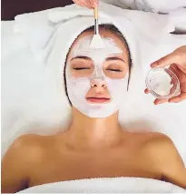  ??  ?? ● Having a facial every few weeks is the best way to keep your skin looking fresh