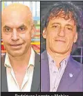  ?? FOTOS: CEDOC PERFIL ?? Rodríguez Larreta y Mahler.