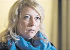  ??  ?? Extraordin­ary poise: Denise Fergus, the mother of murdered toddler James Bulger