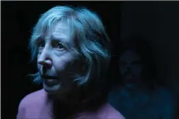  ?? JUSTIN LUBIN, UNIVERSAL PICTURES ?? Lin Shaye must literally confront the demons of her past in "Insidious: The Last Key."
