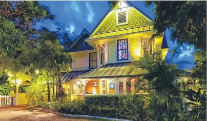  ?? SUNDY HOUSE ?? The historic Sundy House in Delray Beach is a focal point of a new downtown developmen­t.