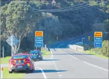  ?? PHOTO / PETER DE GRAAF ?? State highways where speed limits are being reviewed include the highcrash-rate area of State Highway 11 between Paihia and Kawakawa.