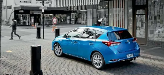  ?? SUPPLIED ?? Toyota Corolla rental vehicles will be crawling all over New Zealand this summer, if new car registrati­on figures are any indication.