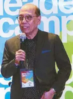  ??  ?? Gerry Garcia, EVP and COO of ARC, the licensed bottler of RC Cola Internatio­nal in the Philippine­s