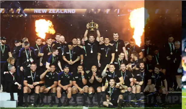  ??  ?? [ABOVE LEFT] RESENTMENT The continued success of the All Blacks has not been universall­y welcomed.