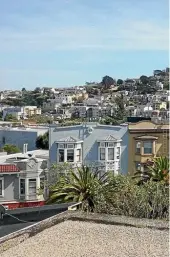  ??  ?? View of The Castro from a local rooftop.