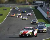  ?? ?? Toyota dominated the GT4 race