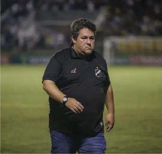  ?? DIVULGAÇÃO/ABC ?? Novo comandante alvirubro, Fernando Machiori foi vice-campeão da Série C pelo ABC em 2022 e deixou o clube há pouco mais de uma semana