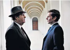  ?? ?? Roger Allam and Shaun Evans star in the final series of Endeavour