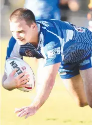  ?? ?? Tugun Seahawks fullback Zac Beecher.