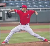  ?? JAE C. HONG — THE ASSOCIATED PRESS ?? Angels starter Jose Quintana said his “arm felt really good” in Sunday’s Cactus League opener against the Giants.