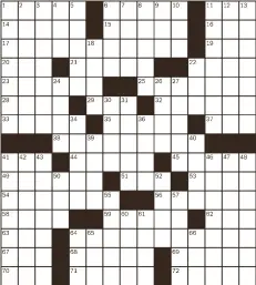  ?? Puzzle by Bruce Haight ?? No. 0709