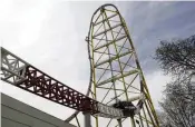  ?? THE (CLEVELAND) PLAIN DEALER ?? Cedar Point has settled a lawsuit filed by a Michigan woman injured while she was in line to ride the Top Thrill Dragster roller coaster in 2021.