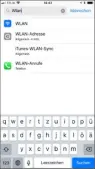  ??  ?? Schiebt die Liste der Einstellun­gen nach unten, wird darüber das Suchfeld sichtbar. Sobald Sie hier etwas eingeben, beginnt iOS innerhalb der Einstellun­gen zu suchen.
