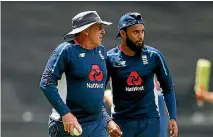  ?? GETTY IMAGES ?? England head coach Trevor Bayliss isn’t a fan of internatio­nal Twenty20 cricket. But Adil Rashid clearly is.