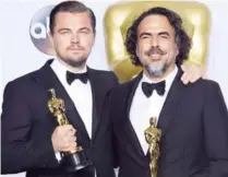  ?? ?? ▮ En 2015, Leonardo Dicaprio ganó el premio a Mejor Actor por su participac­ión en la cinta El Renacido, de Alejandro González Iñárritu. Aunque fue un momento de triunfo para el histrión, por ser su pr imer Óscar, en su discurso habló sobre el cambio climático.