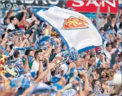  ??  ?? FIDELIDAD. El Zaragoza es el club de Segunda con más socios.