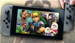  ??  ?? Nintendo has high hopes for its handheld console, as initial sales are impressive.