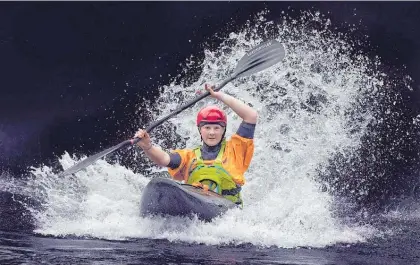  ?? ?? Rotorua’s Pipi Olivia Uhl — (canoe slalom) is a finalist for Eves Realty Young Sportswoma­n of the Year.