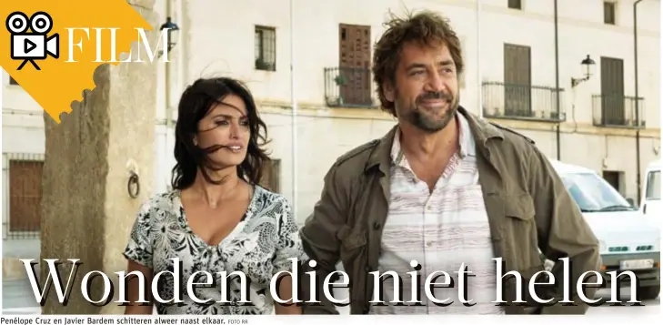  ?? FOTO RR ?? Penélope Cruz en Javier Bardem schitteren alweer naast elkaar.