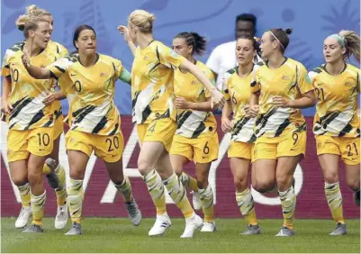  ??  ?? The Matildas, meanwhile, earned about $700, 000 for making it to the knockout stage in this year’s Women’s World Cup in France.