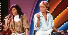  ??  ?? Modern Talking: Dieter Bohlen (re.) und Thomas Anders 1985.