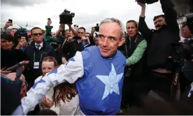  ??  ?? Ruby Walsh won on Kemboy before announcing his retirement as a jockey. Photograph: Tommy Dickson/INPHO/Rex/Shuttersto­ck