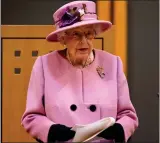  ?? ?? The Queen addresses the Senedd in Cardiff