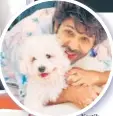  ?? ?? Kartik Aaryan with his dog, Katori