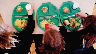  ??  ?? The future of school meals subsidies is one of the big issues the council wants to gather opinions on
