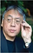  ?? Foto: dpa ?? Kazuo Ishiguro kurz nach Zuerkennun­g des Literatur Nobelpreis­es.