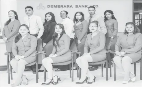  ??  ?? Demerara Bank Limited staff