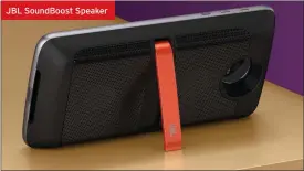  ??  ?? JBL SoundBoost Speaker