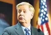  ?? MARIAM ZUHAIB AP FILE ?? Sen. Lindsey Graham has been ordered by an appeals court to testify before a grand jury in Georgia.