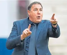  ?? ?? Malky Mackay’s side sit fifth in the Premiershi­p table.