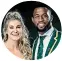  ??  ?? Rachel and Siya
Kolisi.