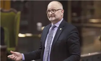  ??  ?? Le ministre fédéral de la Justice, David Lametti - La Presse canadienne: Adrian Wyld