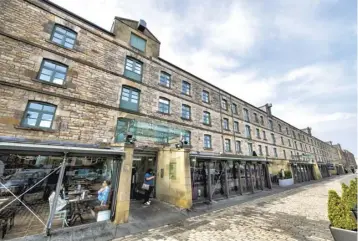  ??  ?? Redevelopm­ent of existing space has seen Commercial Quay succeed in attracting a variety of businesses to the vibrant area of Leith