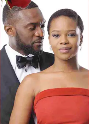  ??  ?? Okolie and Balogun, leade characters in ‘Royal Hibiscus’