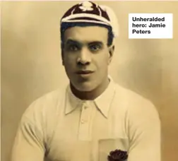  ??  ?? Unheralded hero: Jamie Peters